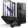 Husă blindată pentru Samsung Galaxy A35 5G, Dexnor Full Body (Two Frames), negru