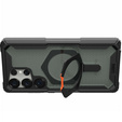 Carcasă Urban Armor Gear pentru Samsung Galaxy S25 Ultra, Plasma XTE MagSafe Kickstand, negru