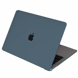 Husă pentru MacBook Air 13 A2337 M1 A2179 A1932, HardShell, albastru închis