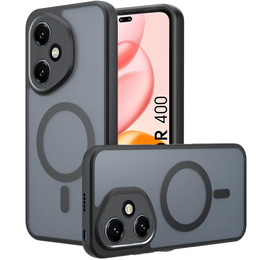 Husă pentru Honor 400 5G, pentru MagSafe, ERBORD Matt Case, negru