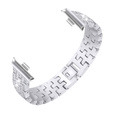 Brățară cu diamante pentru Xiaomi Smart Band 8 Pro, argintiu