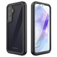Husă impermeabilă IP68 pentru Samsung Galaxy A55 5G, Redpepper, negru