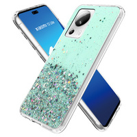 Huse pentru Xiaomi 13 Lite, Glittery, verde