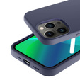 Husa pentru iPhone 14 Pro Max, Silicone Lite, albastru închis