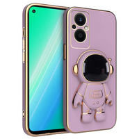 Huse pentru Oppo Reno7 Lite 5G, Astronaut, violet