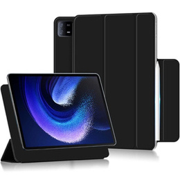 Huse pentru Xiaomi Pad 6, Magnetic Smartcase, negru