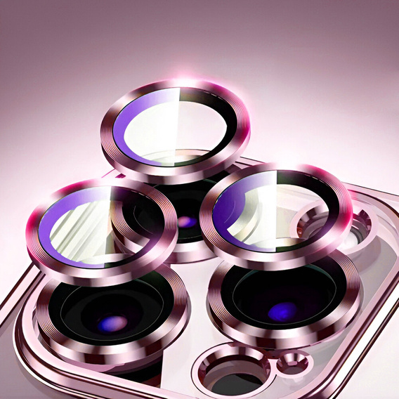 Husă pentru iPhone 15 Pro Max, Electro MagSafe, roz + Sticlă pentru ecran