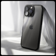 Carcasa Spigen pentru iPhone 16 Pro, Ultra Hybrid, negru + sticlă temperată 9H