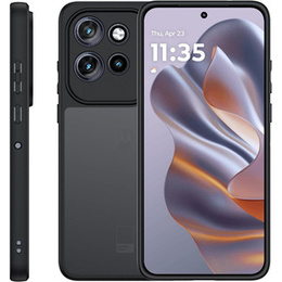 Huse pentru Motorola Edge 50 Neo / Motorola ThinkPhone 25, Fusion Hybrid, transparent / negru