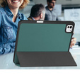 Husă pentru iPad Pro 11" 2024 (5 gen.), Smartcase cu spațiu pentru stylus, verde