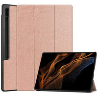 Husă pentru Samsung Galaxy Tab S9 Ultra, Smartcase, roz rose gold