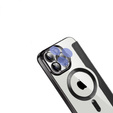 Cu clapetă pentru iPhone 13 Pro Max, RFID Wallet MagSafe CamShield, negru