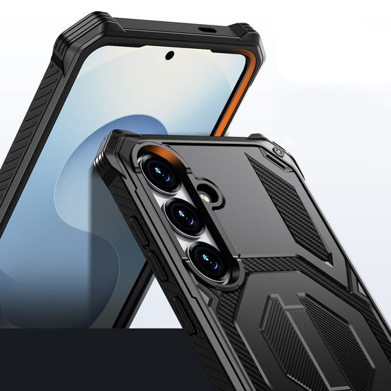 Husă de protecție compatibilă cu MagSafe, cu suport pentru Samsung Galaxy S25 FE