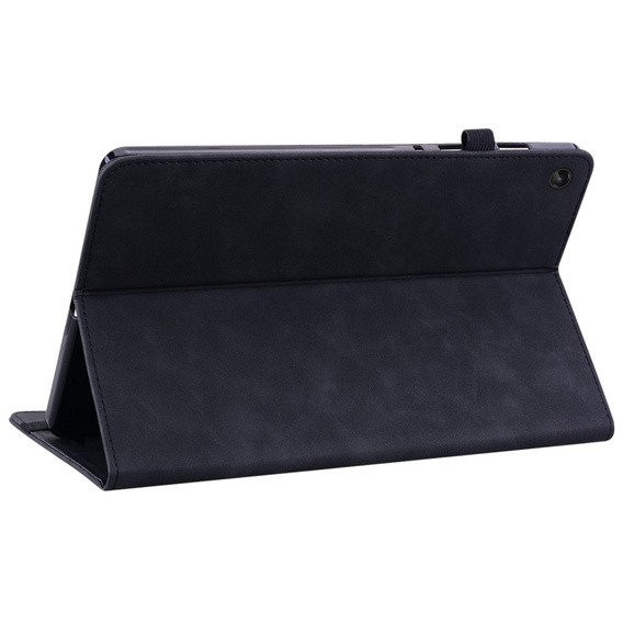 Husa pentru Lenovo Tab M10 10.1 Gen 3, Wallet Pen Slot, negru