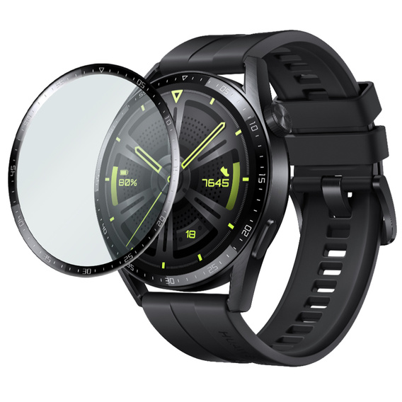 2x ERBORD Hybrid Glass pentru Huawei Watch GT 3 46mm