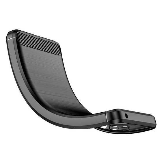 Huse pentru Motorola Moto G200 5G, Carbon, negru