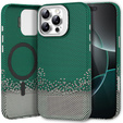 Carcasă pentru iPhone 16 Pro Max, cadru Kickstand, pentru MagSafe, Sand Green