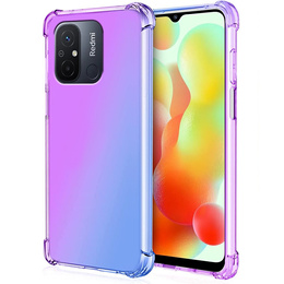 Husa pentru Xiaomi Redmi 12C, Gradient Dropproof, Violet / albastru