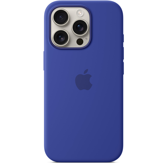 Carcasă Apple din silicon cu MagSafe pentru iPhone 16 Pro