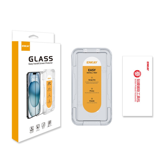 ENKAY sticlă călită ENKAY pentru Honor Magic 6 Lite 5G, negru