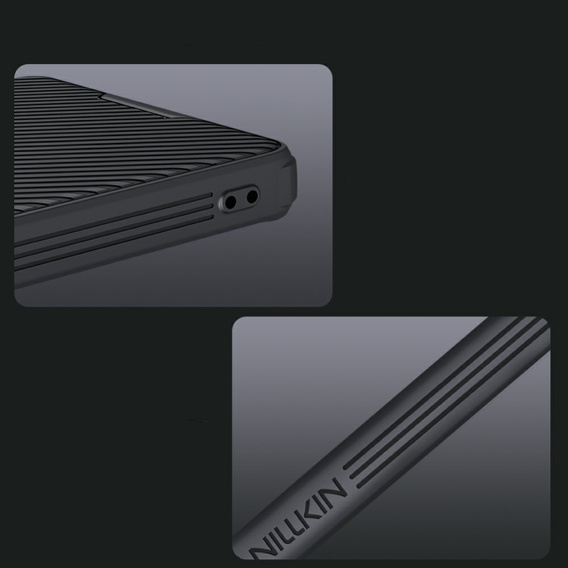 Carcasa Nillkin pentru Samsung Galaxy S25 Ultra, CamShield Pro MagSafe, negru