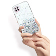 Huse pentru Huawei P40 Lite, Glittery, transparentă