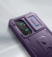Husă blindată pentru Samsung Galaxy A36 5G, Dexnor Full Body (Two Frames), violet