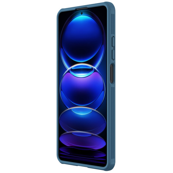 Carcasă blindată Nillkin pentru Xiaomi Poco X5 Pro 5G, CamShield Pro, albastru