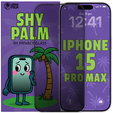 Sticlă temperată Shy Palm Privacy pentru iPhone 15 Pro Max
