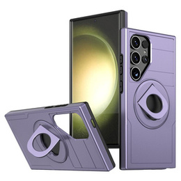 Carcasă MagSafe pentru Samsung Galaxy S24 Ultra, Military Magnet, verde