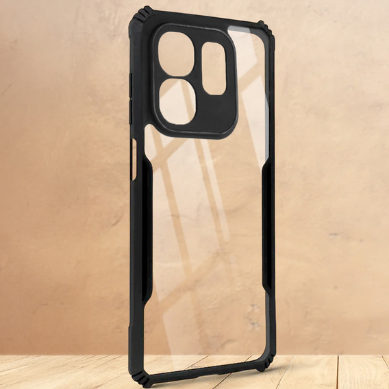 Huse pentru Infinix Hot 50i 4G, AntiDrop Hybrid, negru