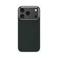 Husă BENKS din Kevlar pentru iPhone 17 Pro Max, Magnetic Armour Tint 1000D 0070, pentru MagSafe, buton activ – verde