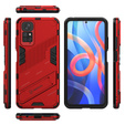 Husa pentru Xiaomi Redmi Note 11/11S, Military kickstand, albastru