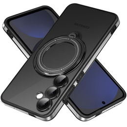 Carcasă magnetică pentru Samsung Galaxy S24 FE, pentru MagSafe, negru