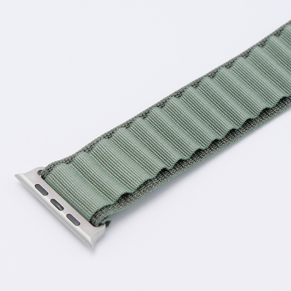 Curea din nailon pentru Apple Watch 1/2/3/4/4/5/6/6/7/8/SE/ULTRA 42/44/45/49mm, verde