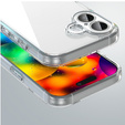 Husă pentru iPhone 17, cu capac pentru cameră, transparentă