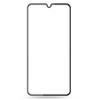 Mocolo Full Glue sticlă călită pentru Samsung Galaxy A25 5G, cadru negru