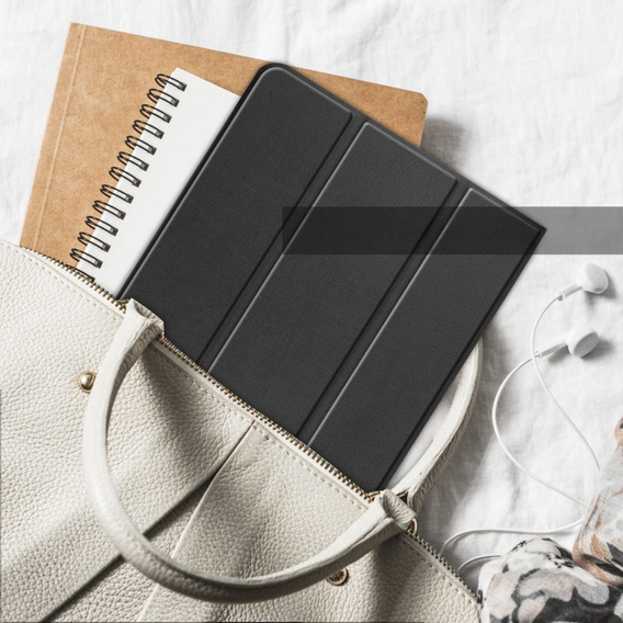 Husă pentru TCL Tab 10s 9081X / TCL Tab 10s 9080G 2021, Smartcase, negru