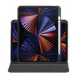 Husă pentru iPad Pro 11" 2022/2021/2020 (4/3/2 gen.), cu spațiu pentru stylus, rotativ la 360 °, negru