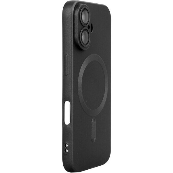 Husă pentru iPhone 16, ColorMag, pentru MagSafe, negru