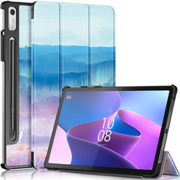 Huse pentru Lenovo Tab P11 Pro Gen 2 2022, Smartcase Pen Slot, deer in mountains
