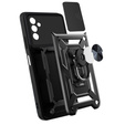 Husă blindată pentru Samsung Galaxy A04S / A13 5G, CamShield Slide, negru