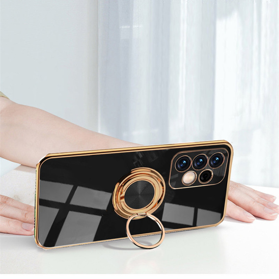 Huse pentru Samsung Galaxy A13 4G, Electro Ring, negru