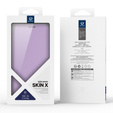 Dux Ducis Huse pentru Samsung Galaxy S25 Edge, Skin X Pro, MagSafe, violet