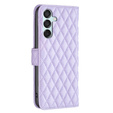 Cu clapetă pentru Samsung Galaxy M15 5G, Wallet, BINFEN COLOR, violet