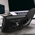 Husă blindată pentru Xiaomi 14 Ultra, CamShield Slide, negru