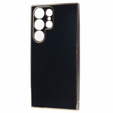 Husă pentru Samsung Galaxy S24 Ultra, Glamour CamShield, negru