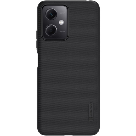 Carcasă NILLKIN pentru Xiaomi Redmi Note 12 5G / POCO X5 5G, Super Frosted Shield Case, negru
