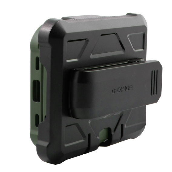 Husa blindată pentru Samsung Galaxy Z Flip 4 5G, Dexnor Clip Holder, verde