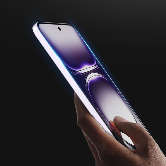 Sticlă temperată pentru Oppo Reno 12 5G / 12 Pro 5G, Dux Ducis ecran complet, cadru negru